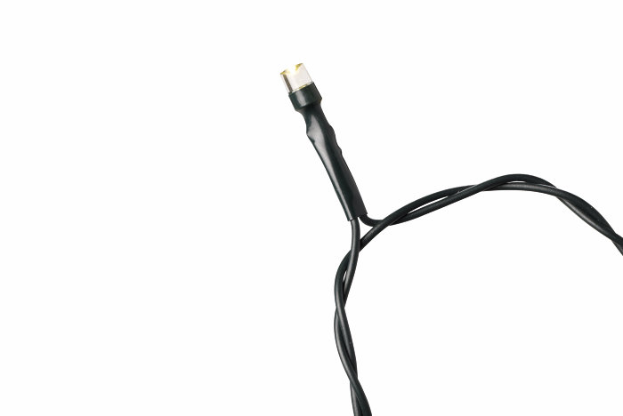 Lyskjede med 200 LED-istapper 5,85 meter